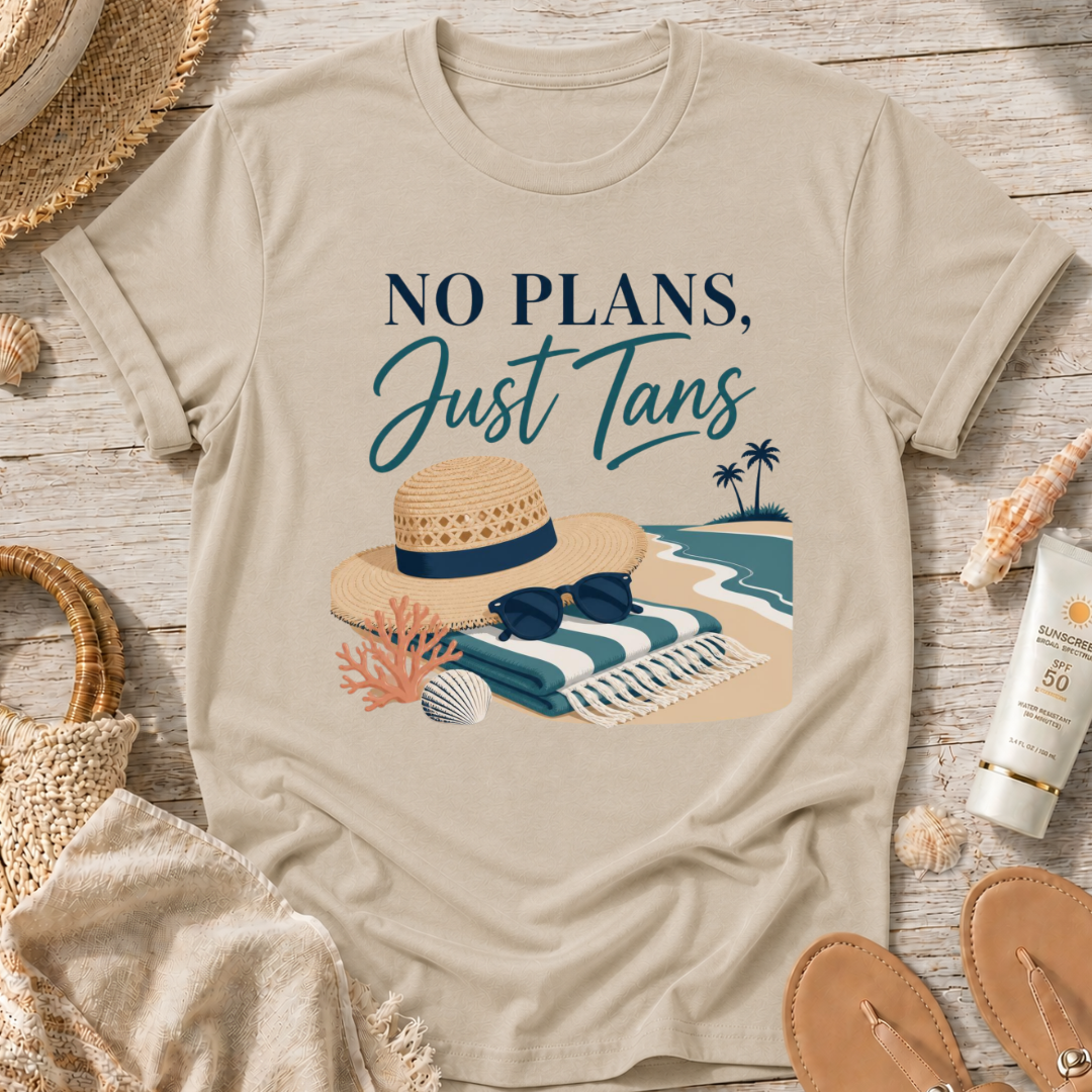 No Plans Just Tans T-Shirt