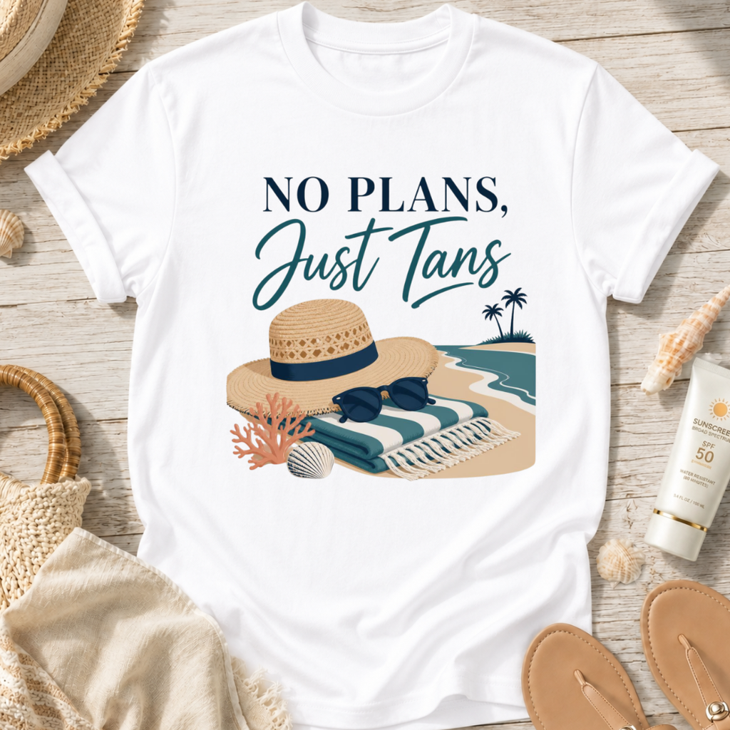 No Plans Just Tans T-Shirt