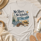 No Shoes No Schedule T‑Shirt