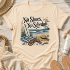 No Shoes No Schedule T‑Shirt