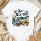No Shoes No Schedule T‑Shirt