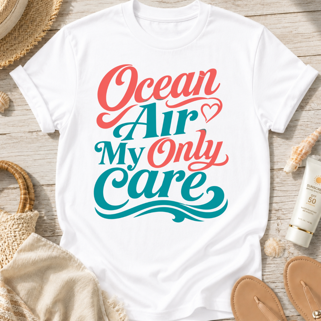 Ocean Air My Only Care T-Shirt