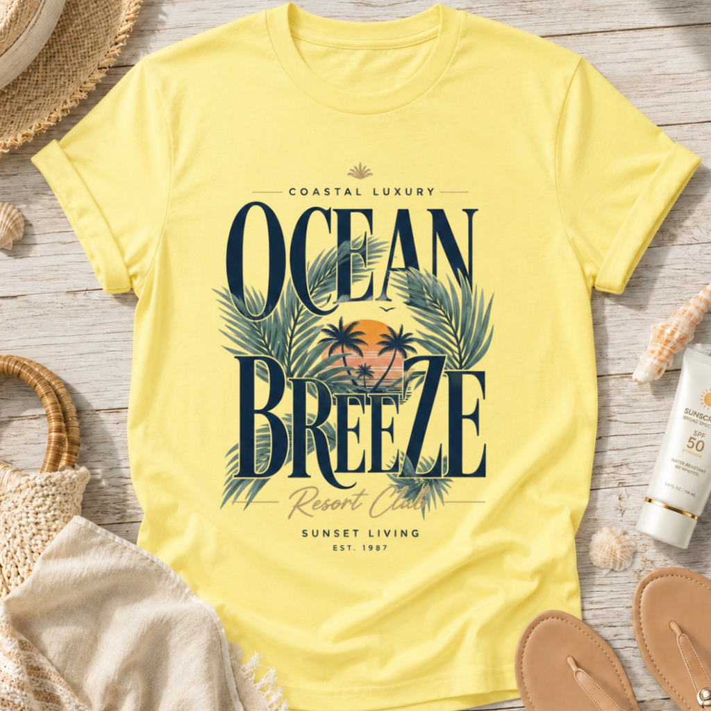 Ocean Breeze Resort T‑Shirt