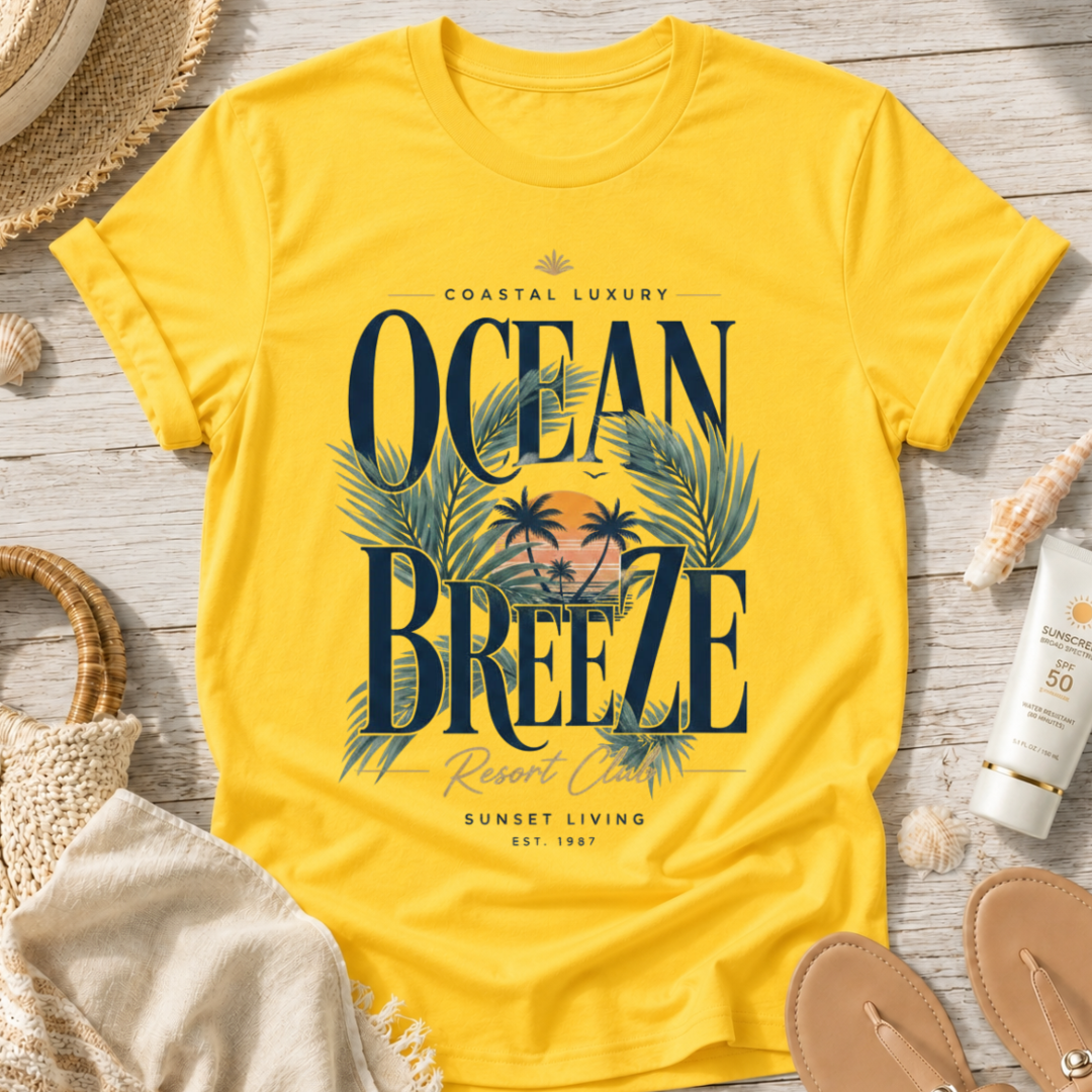 Ocean Breeze Resort T‑Shirt