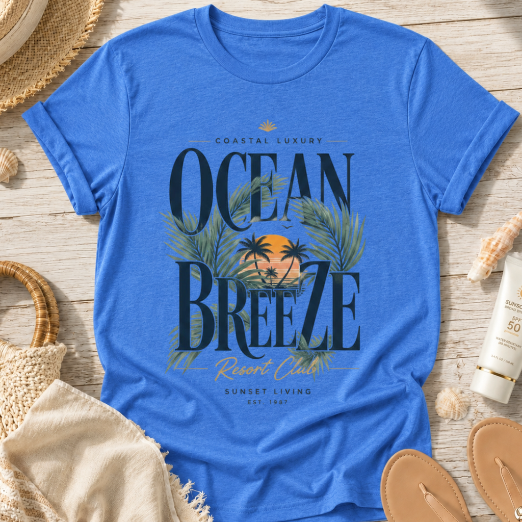 Ocean Breeze Resort T‑Shirt