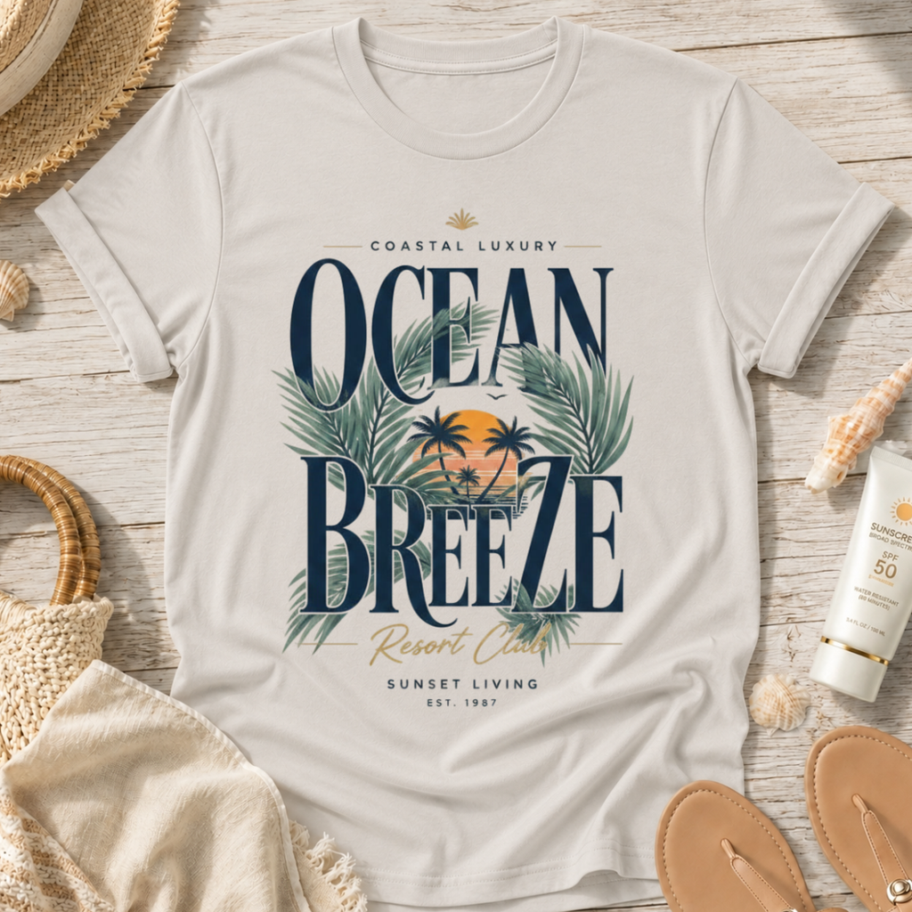Ocean Breeze Resort T‑Shirt