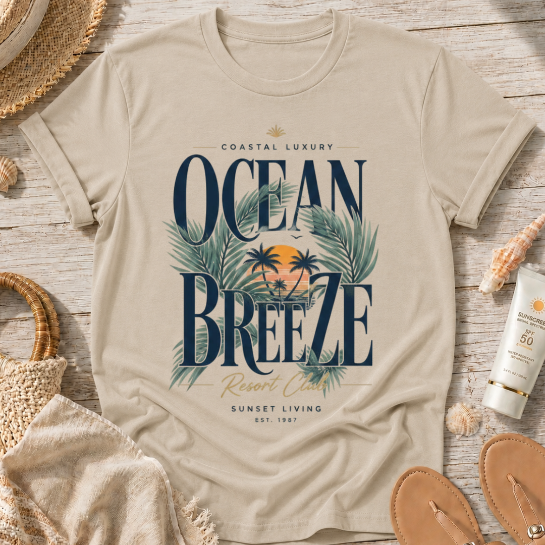 Ocean Breeze Resort T‑Shirt