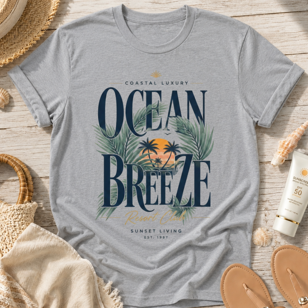 Ocean Breeze Resort T‑Shirt