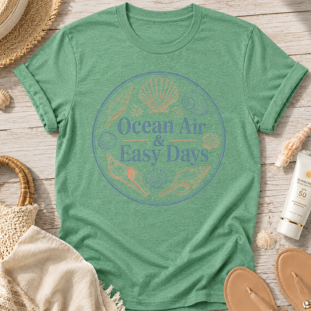 Ocean Air & Easy Days T‑Shirt