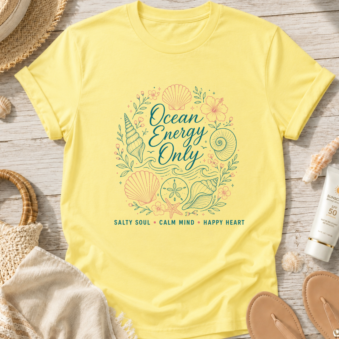 Ocean Energy Only T-Shirt