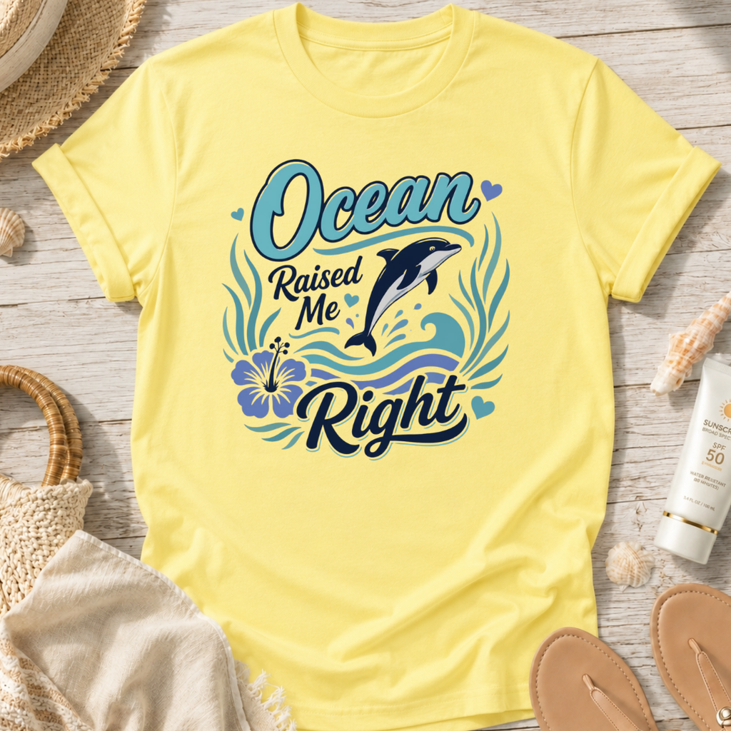 Ocean Raised Me Right T-Shirt