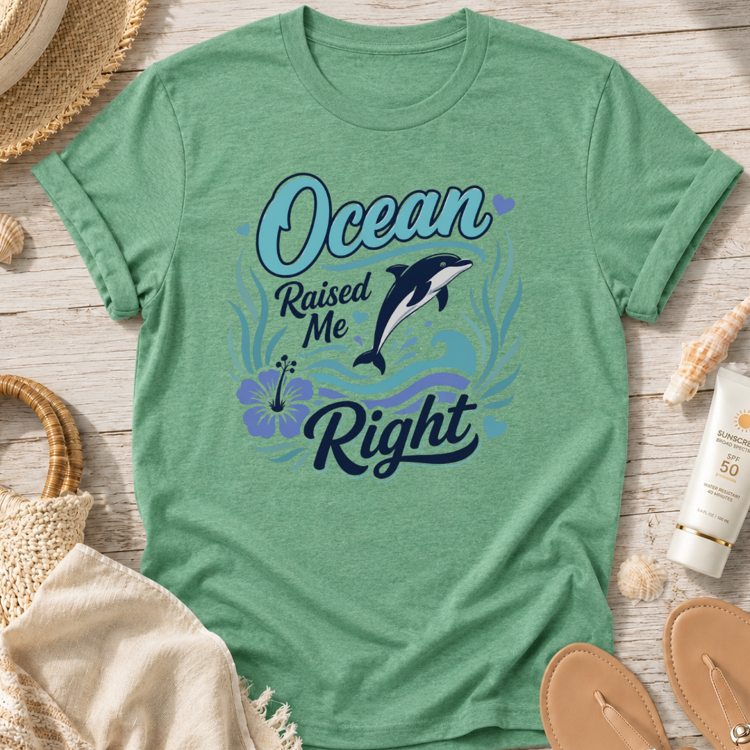 Ocean Raised Me Right T-Shirt