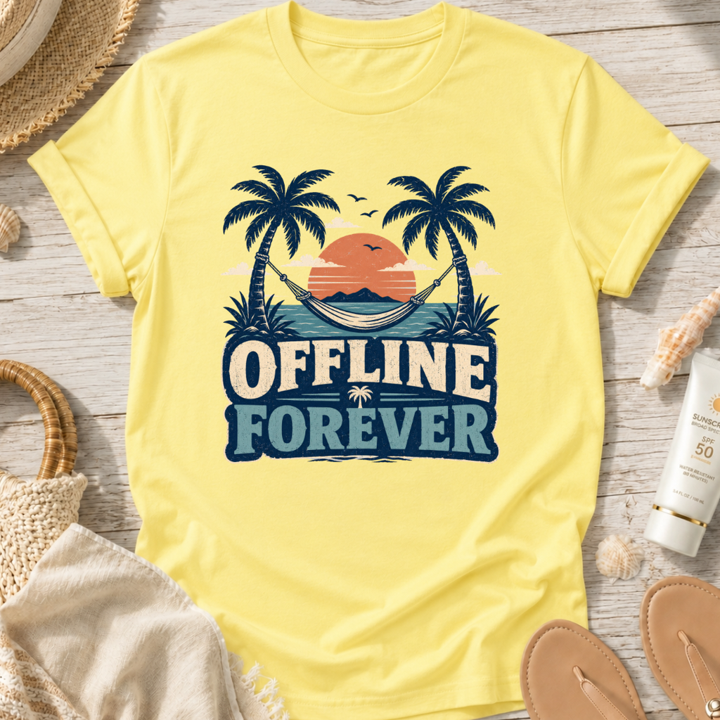 Offline Forever Beach T-Shirt