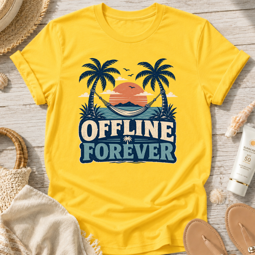 Offline Forever Beach T-Shirt