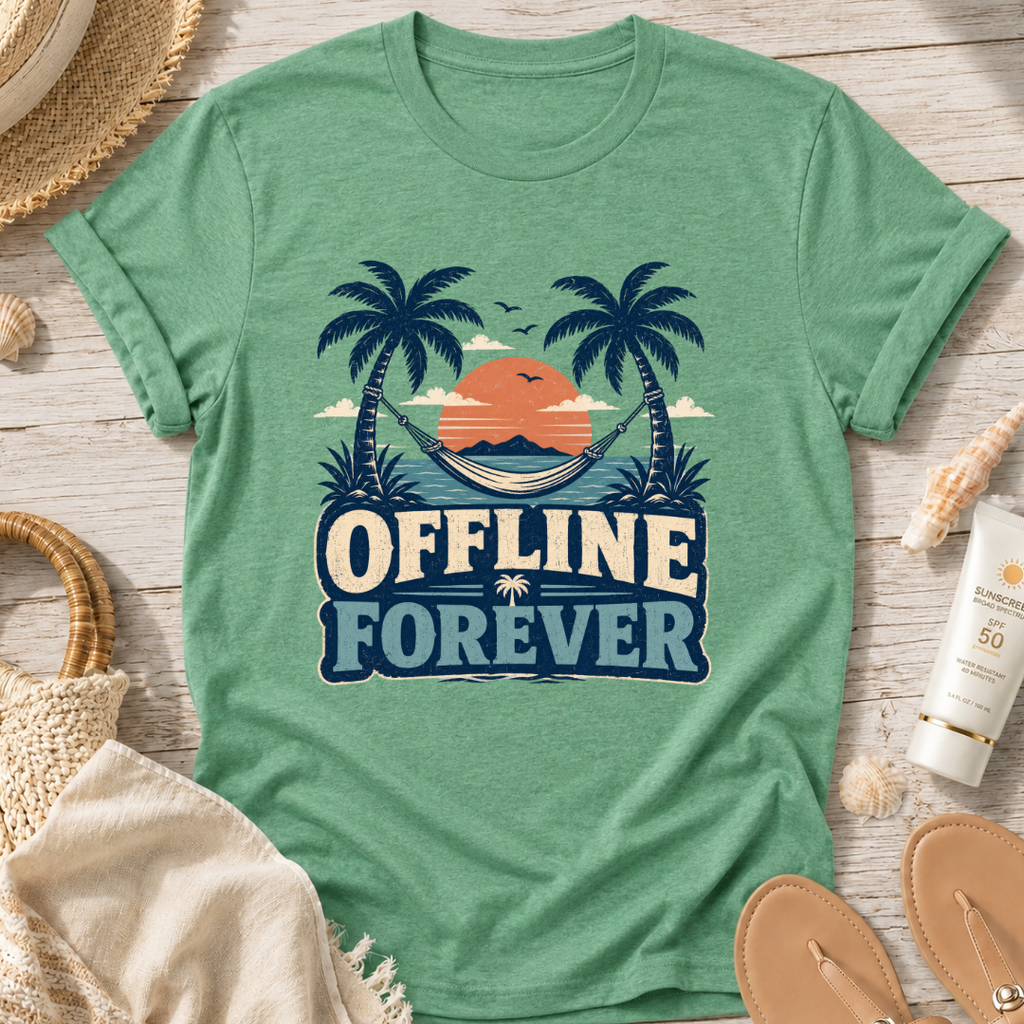 Offline Forever Beach T-Shirt