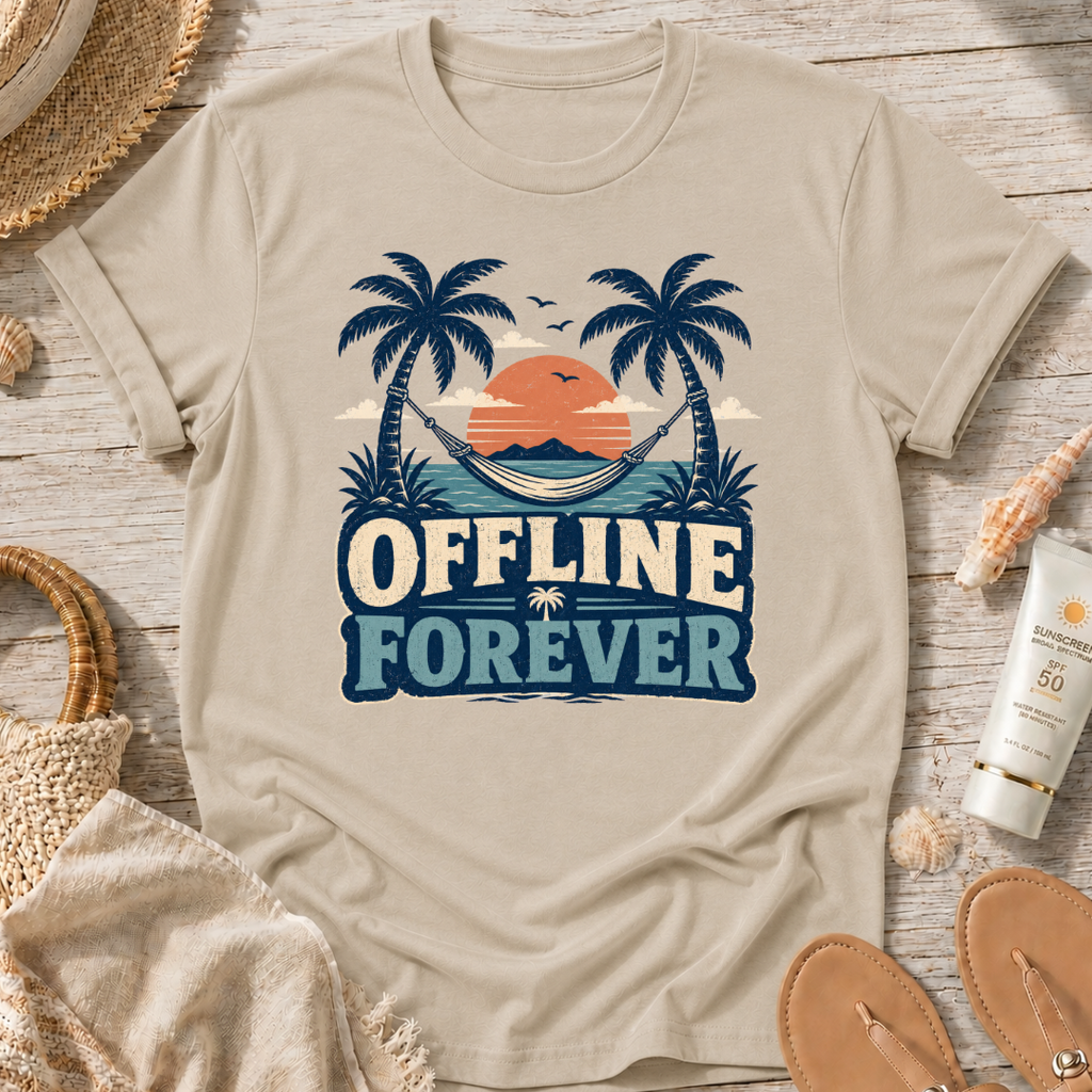 Offline Forever Beach T-Shirt