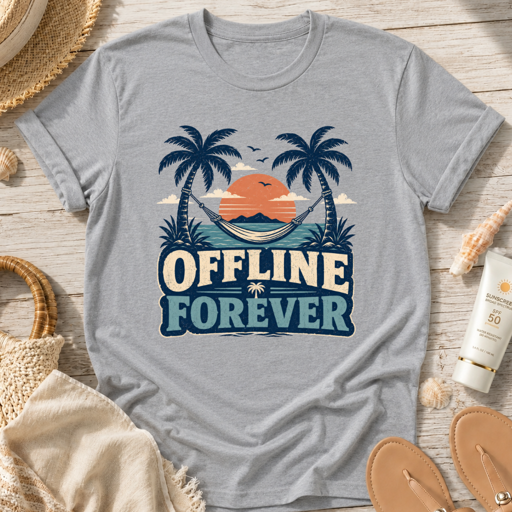 Offline Forever Beach T-Shirt