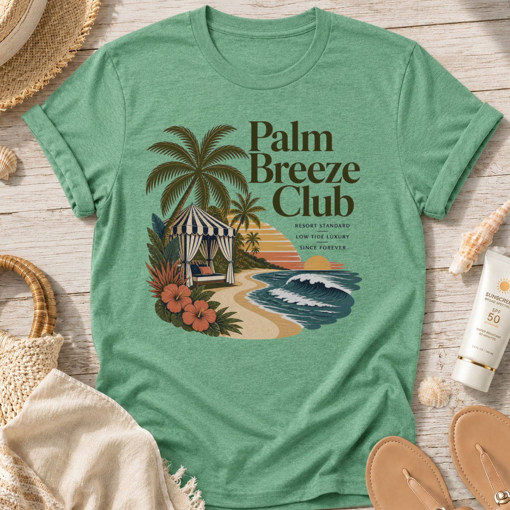 Palm Breeze Club T-Shirt