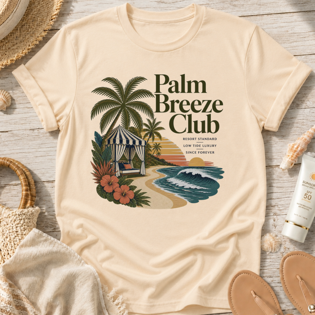 Palm Breeze Club T-Shirt