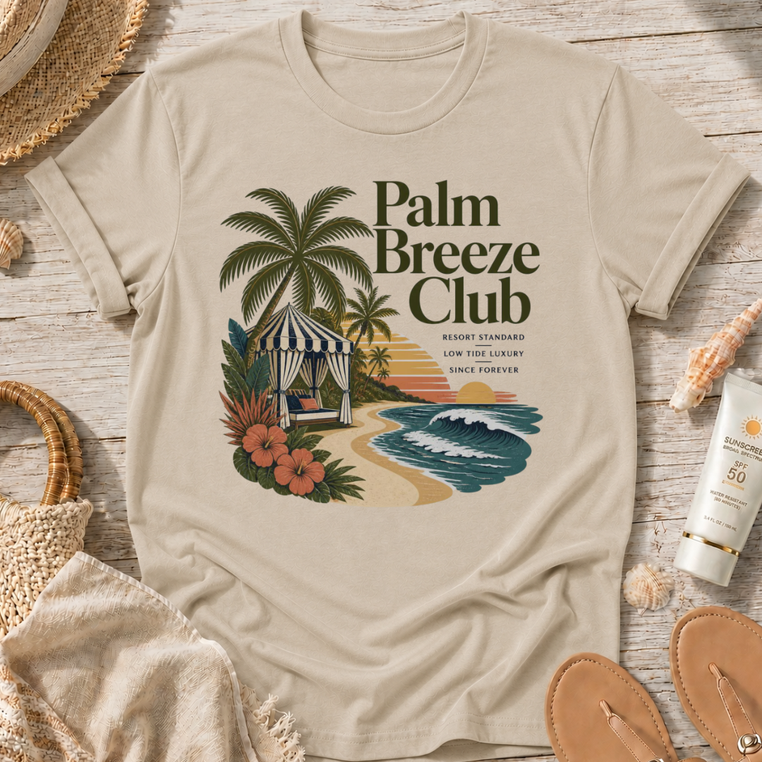 Palm Breeze Club T-Shirt