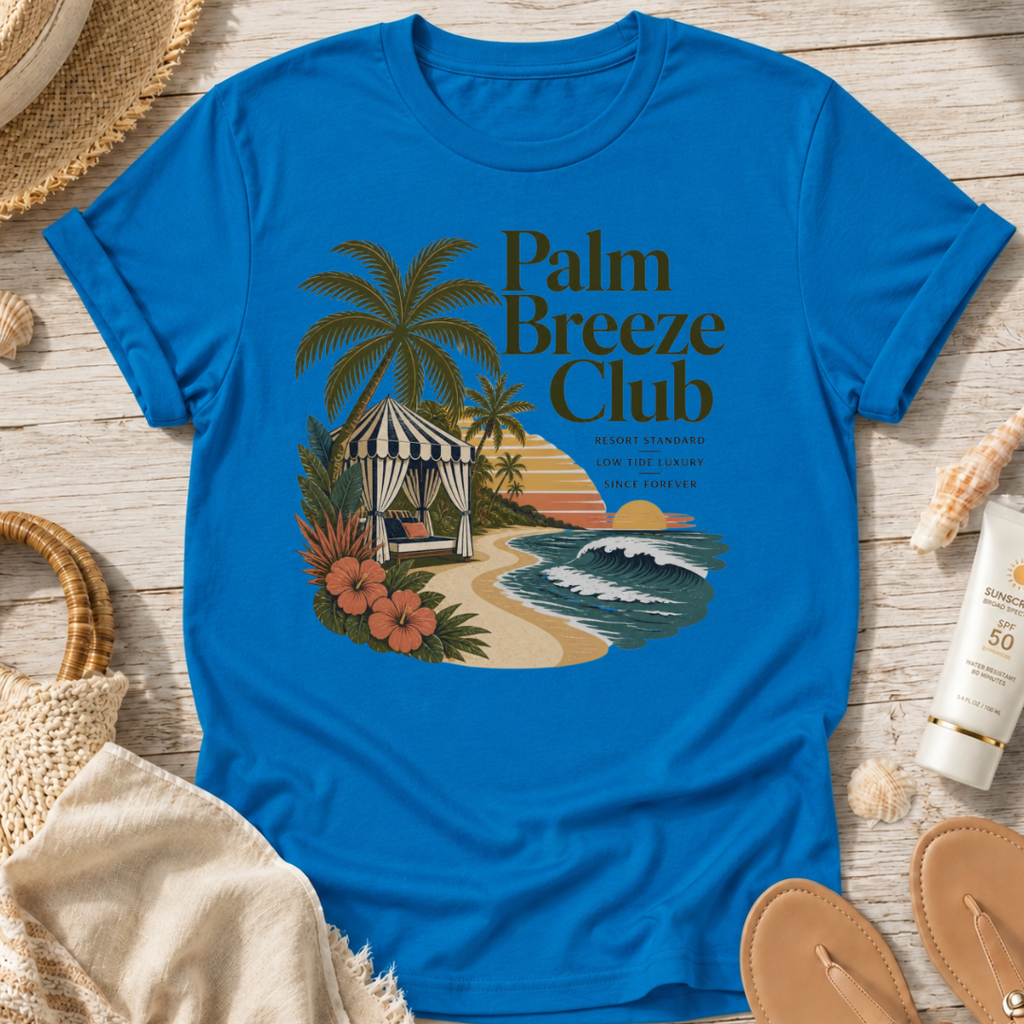 Palm Breeze Club T-Shirt