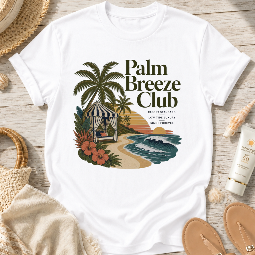 Palm Breeze Club T-Shirt