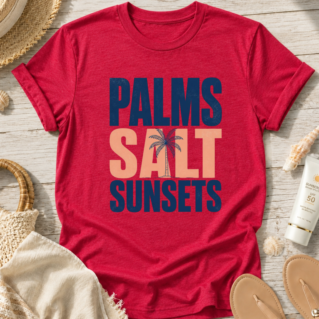 Palms Salt Sunsets T-Shirt