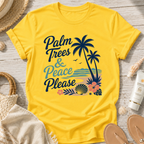 Palm Trees & Peace Please T-Shirt