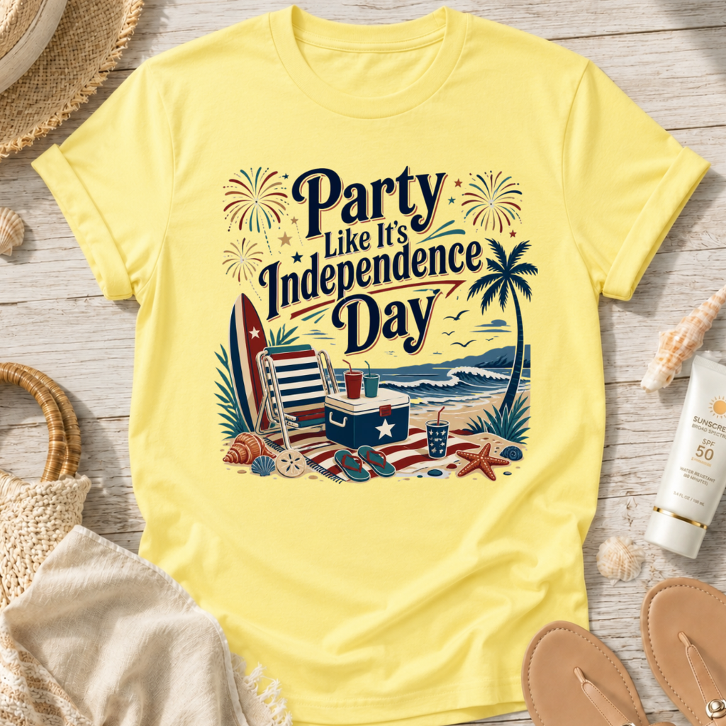 Party Like It's Independence Day T-Shirt