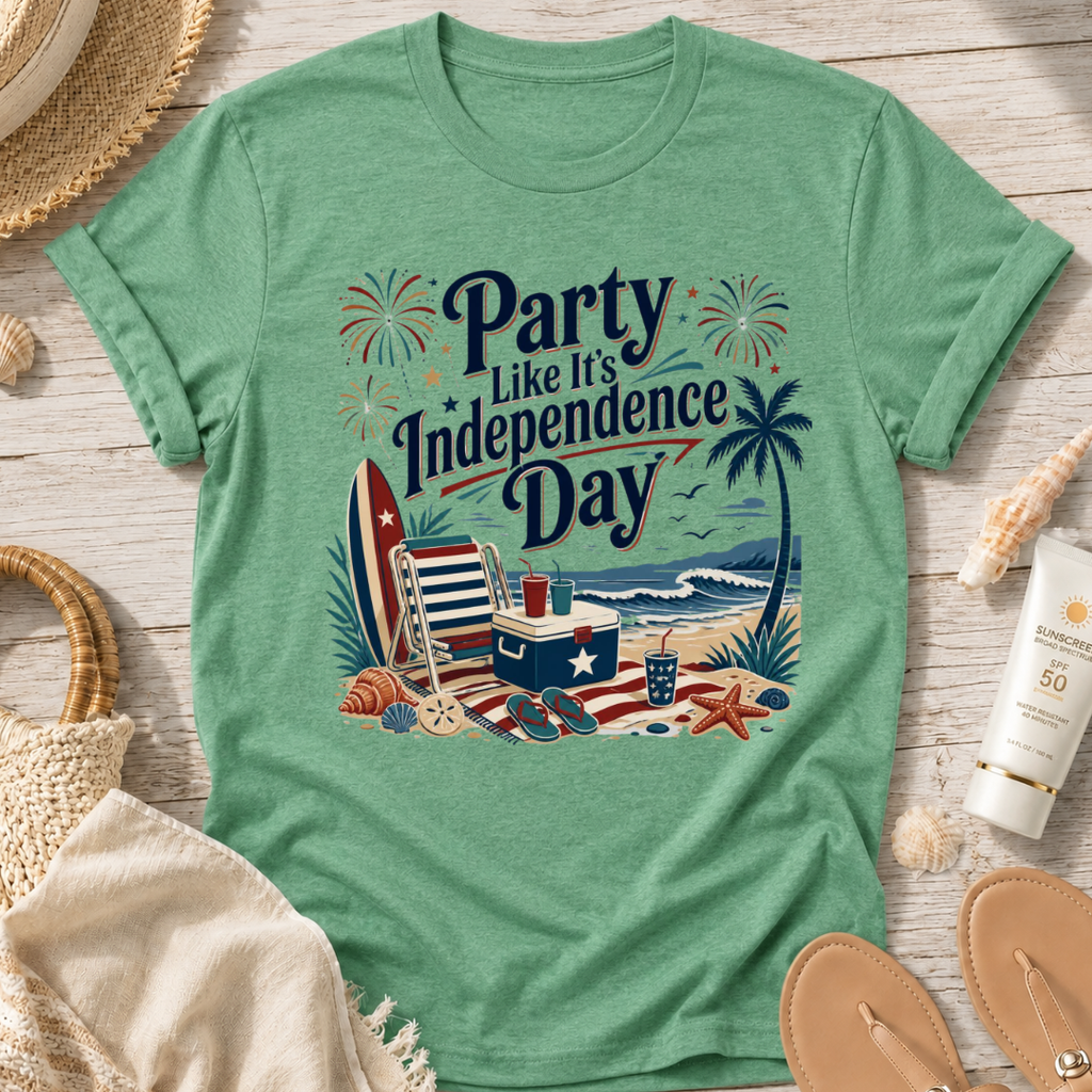 Party Like It's Independence Day T-Shirt