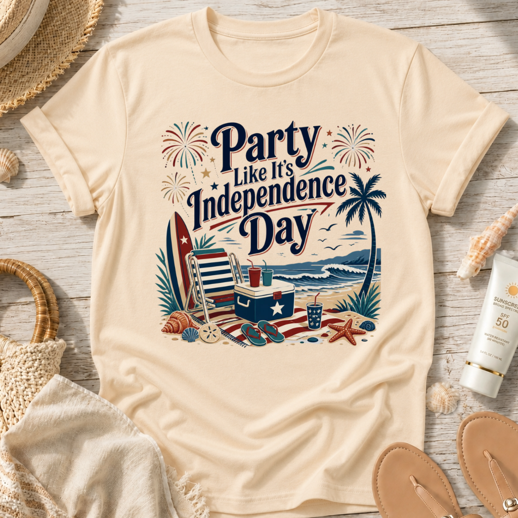 Party Like It's Independence Day T-Shirt