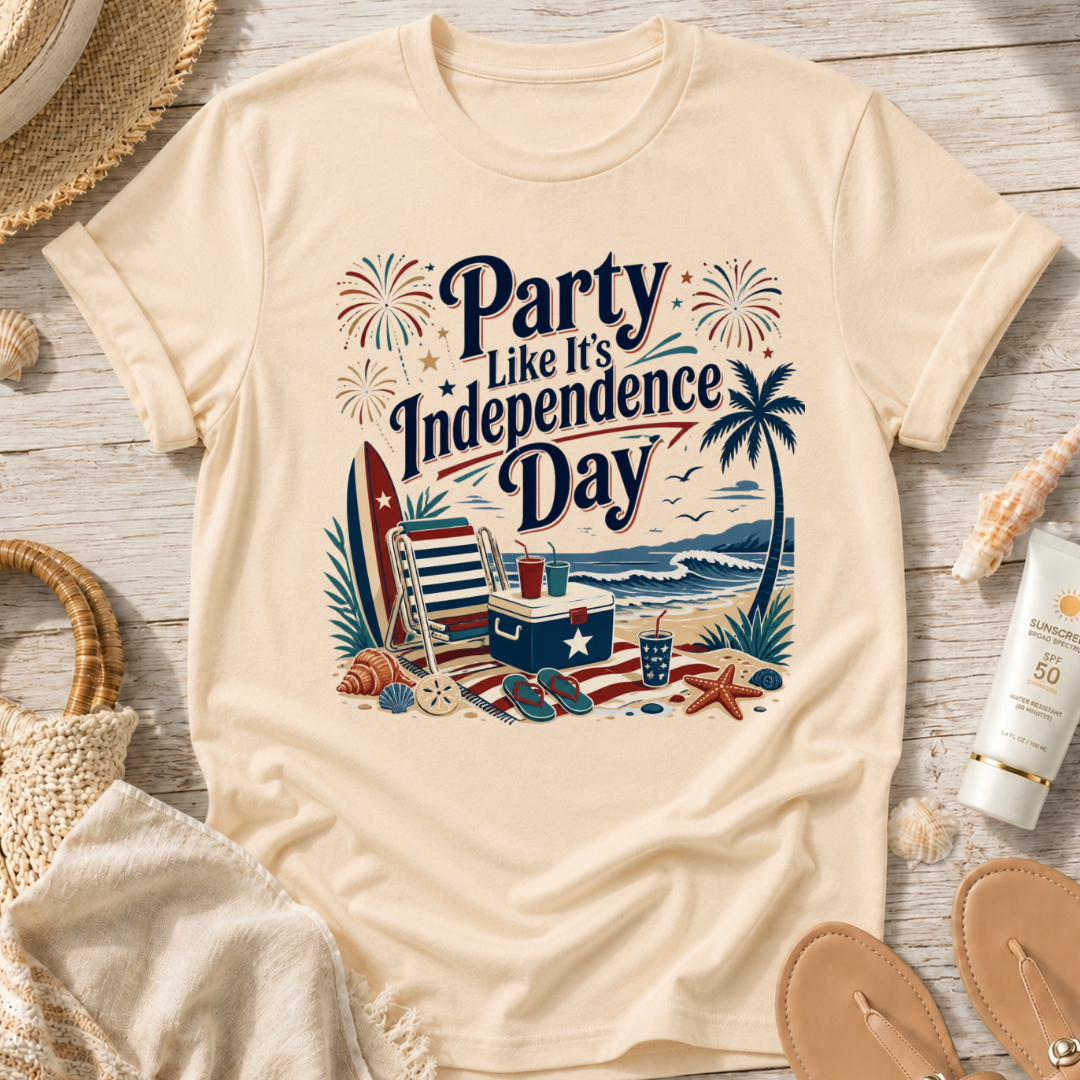 Party Like It's Independence Day T-Shirt