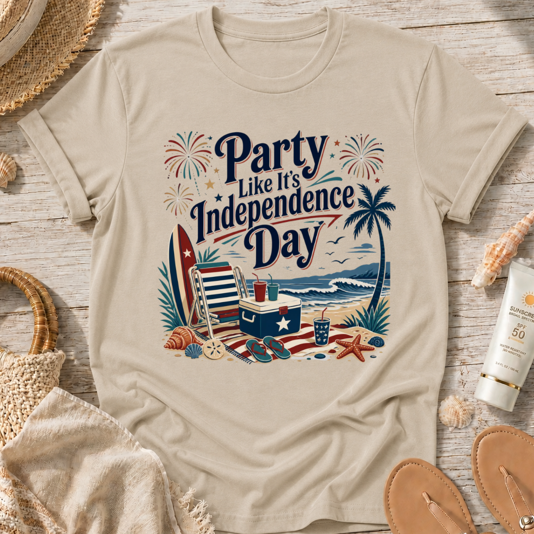 Party Like It's Independence Day T-Shirt