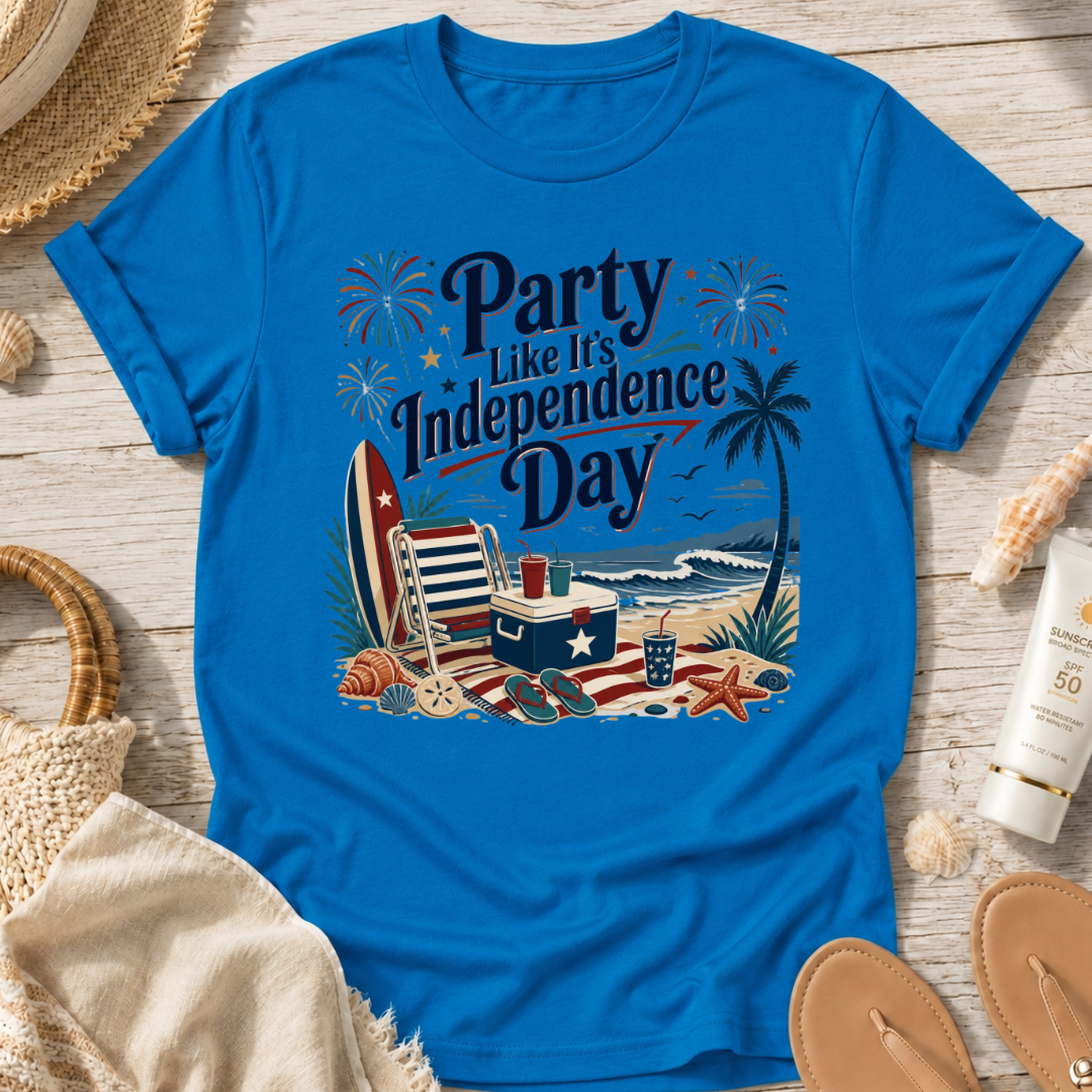 Party Like It's Independence Day T-Shirt