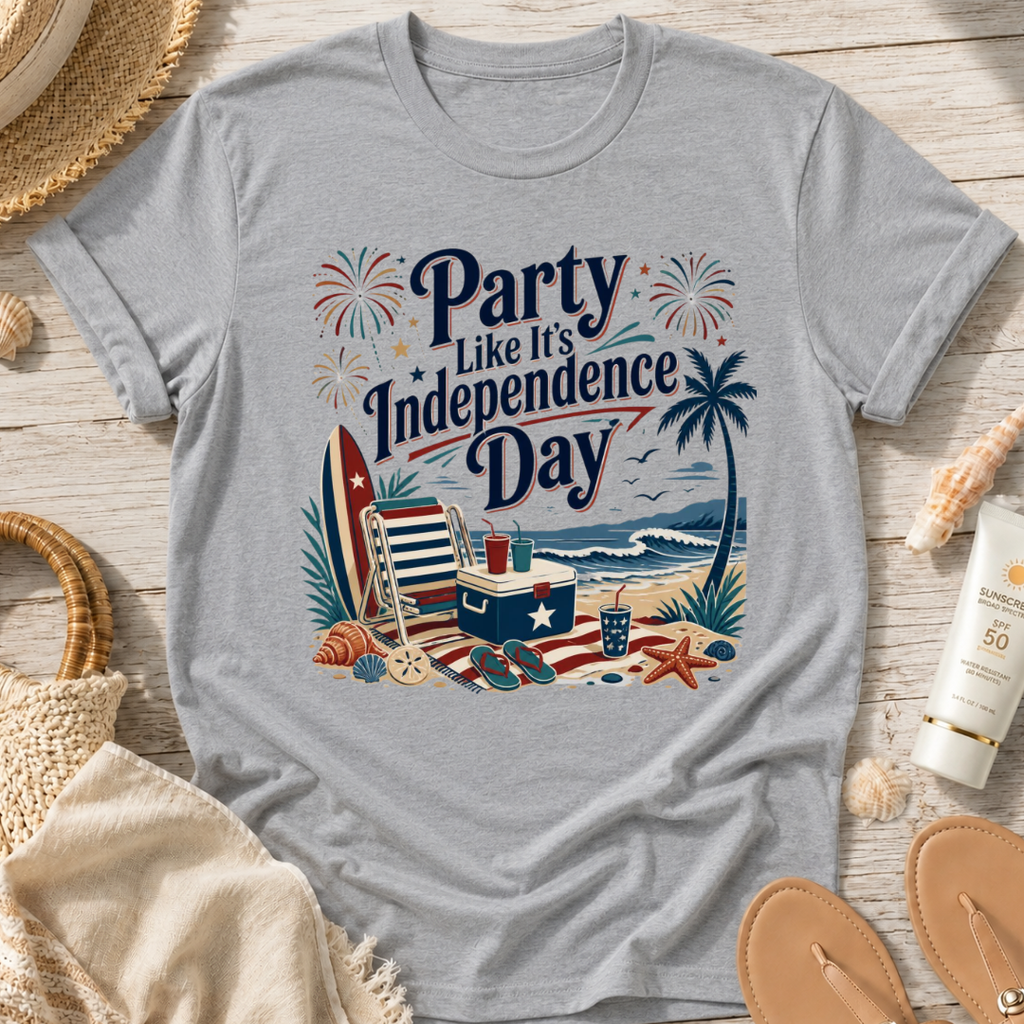 Party Like It's Independence Day T-Shirt