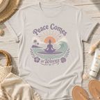 Peace Comes in Waves T‑Shirt