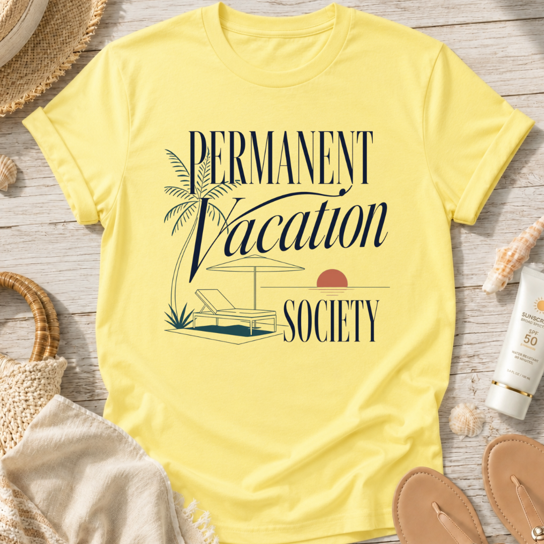 Permanent Vacation Society T-Shirt