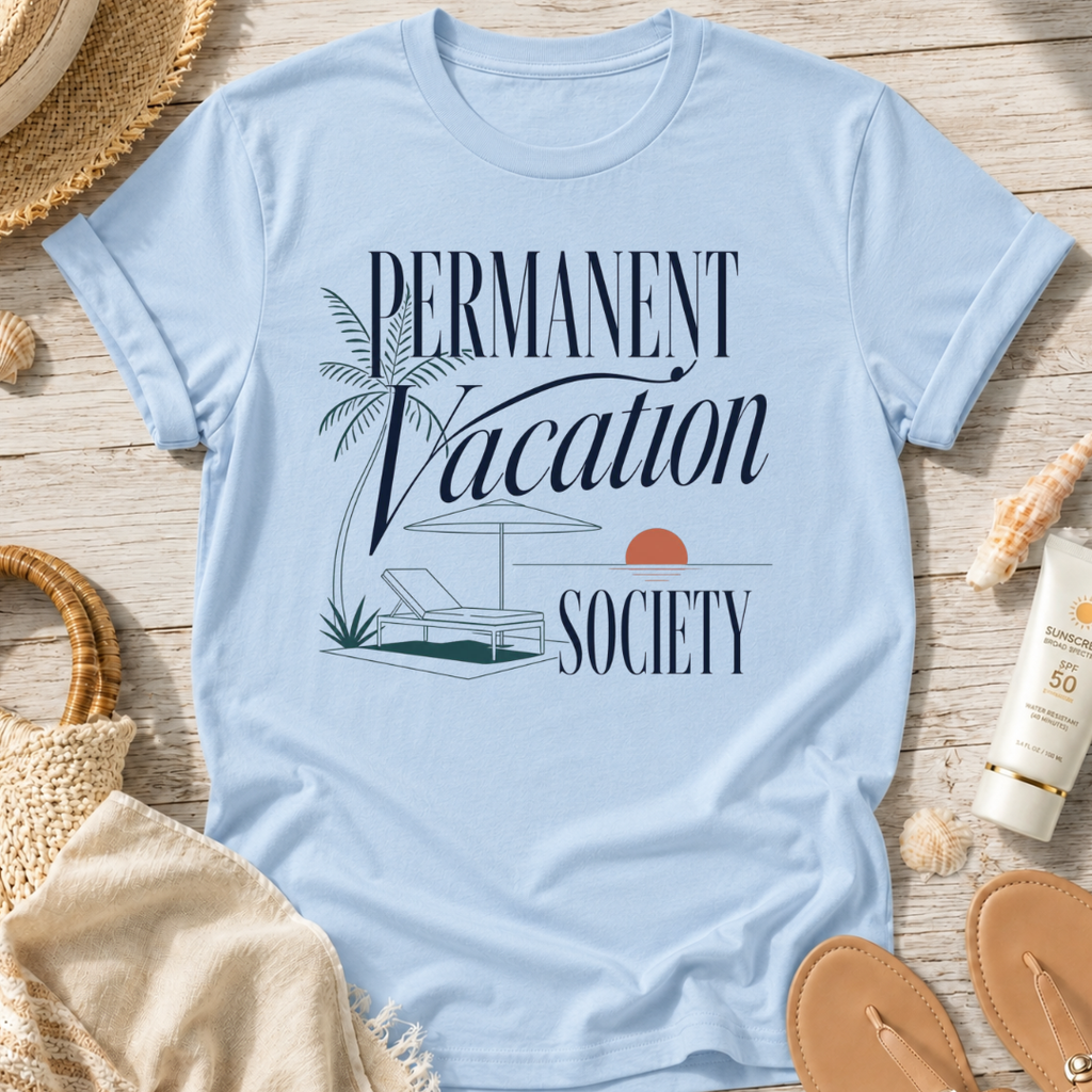 Permanent Vacation Society T-Shirt