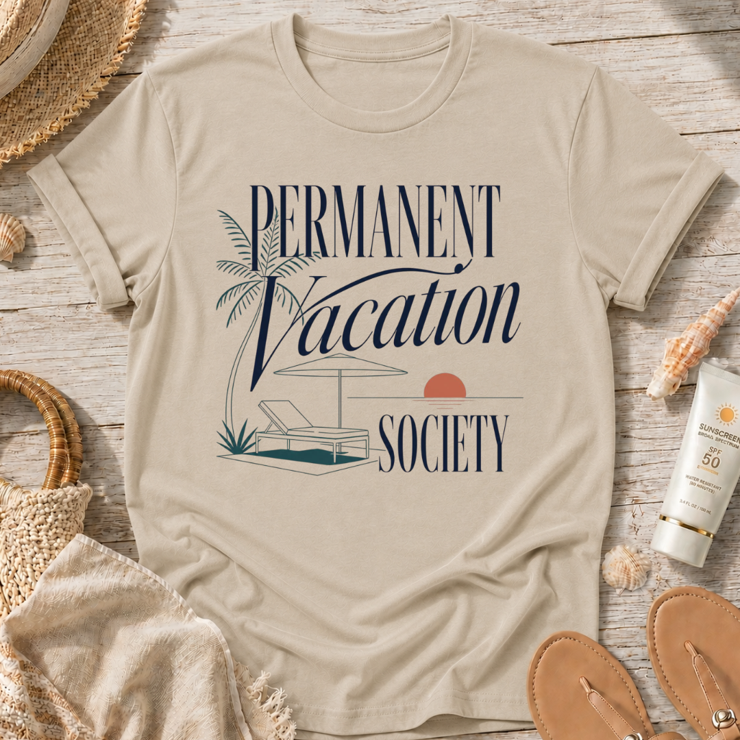 Permanent Vacation Society T-Shirt