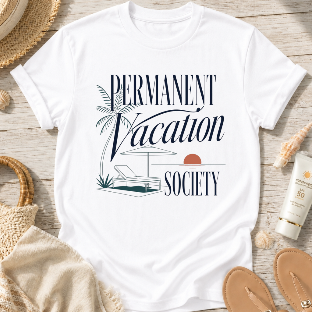 Permanent Vacation Society T-Shirt