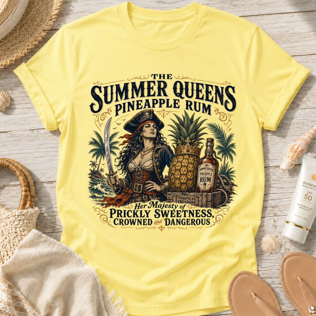 The Summer Queens Pineapple Rum T-Shirt