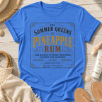 The Summer Queens Pineapple Rum Label T-Shirt