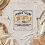The Summer Queens Pineapple Rum Label T-Shirt
