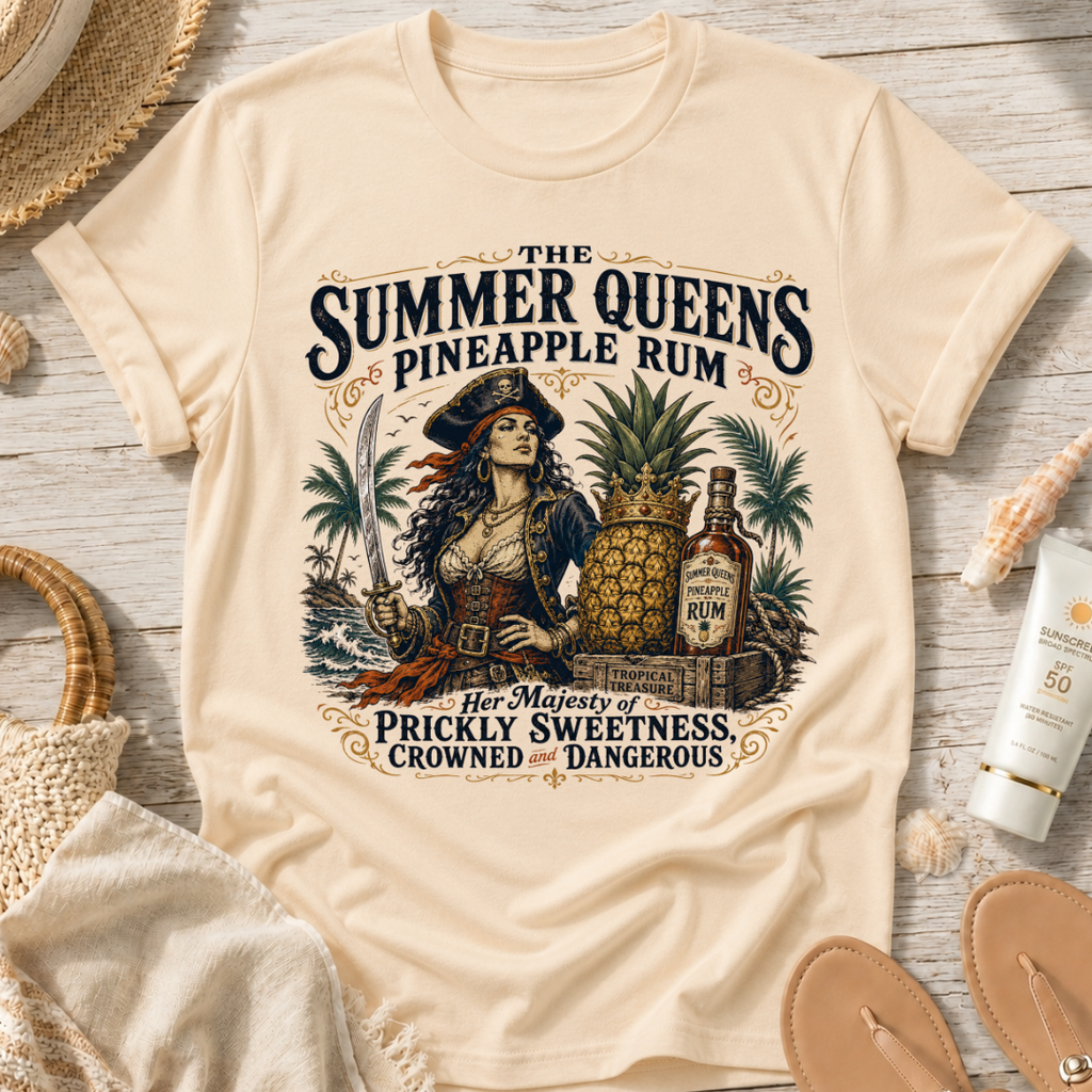 The Summer Queens Pineapple Rum T-Shirt