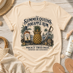 The Summer Queens Pineapple Rum Bottle T-Shirt
