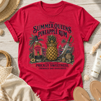 The Summer Queens Pineapple Rum Bottle T-Shirt