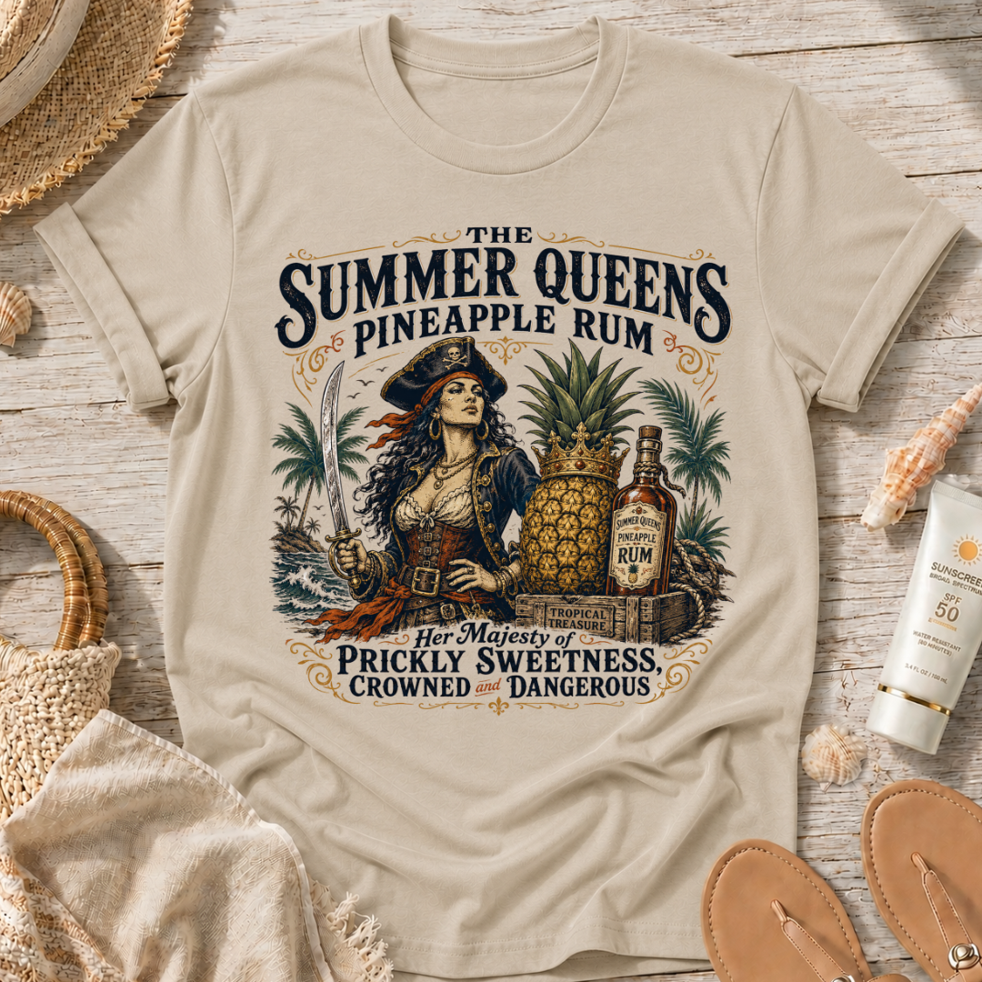 The Summer Queens Pineapple Rum T-Shirt