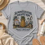 The Summer Queens Pineapple Rum Bottle T-Shirt