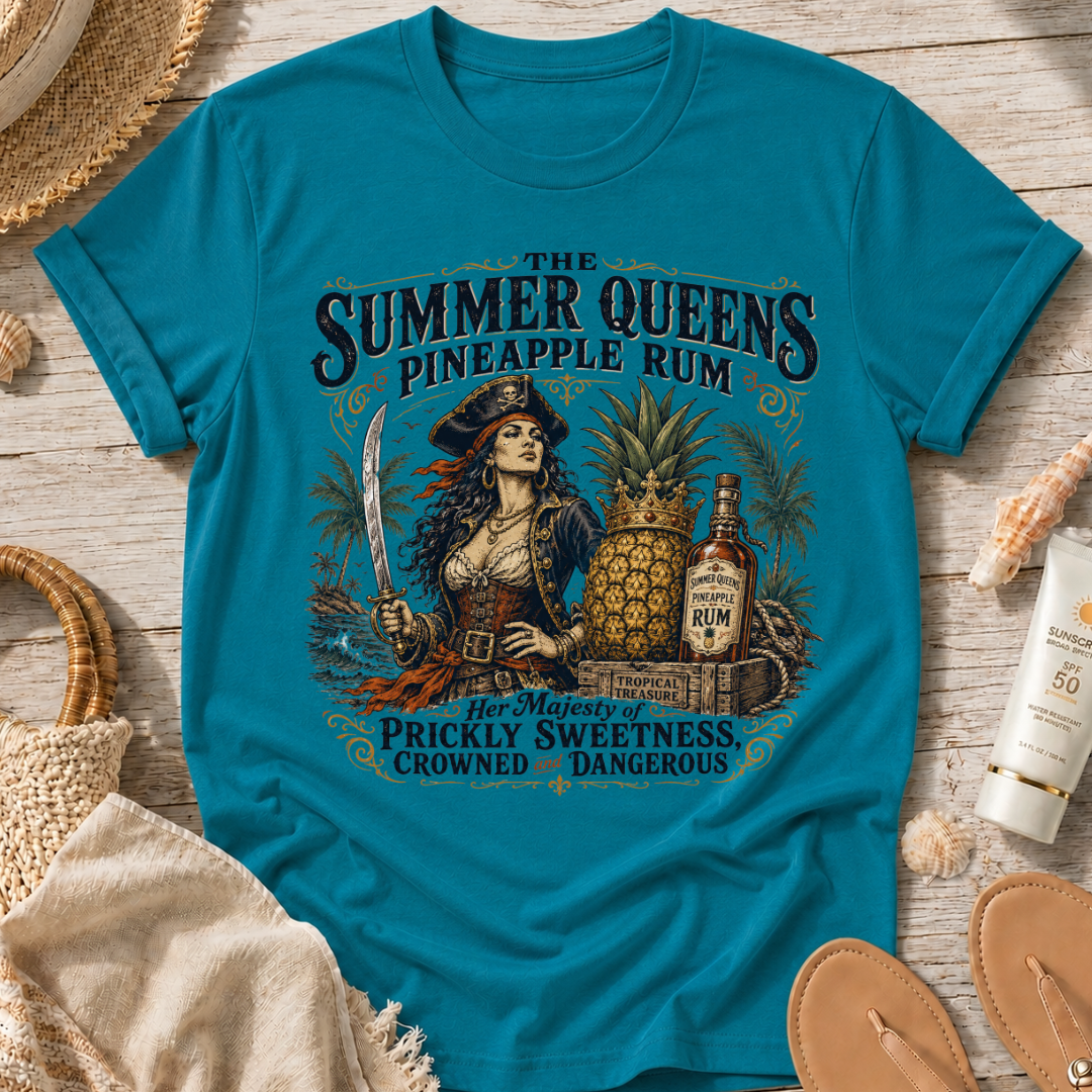 The Summer Queens Pineapple Rum T-Shirt