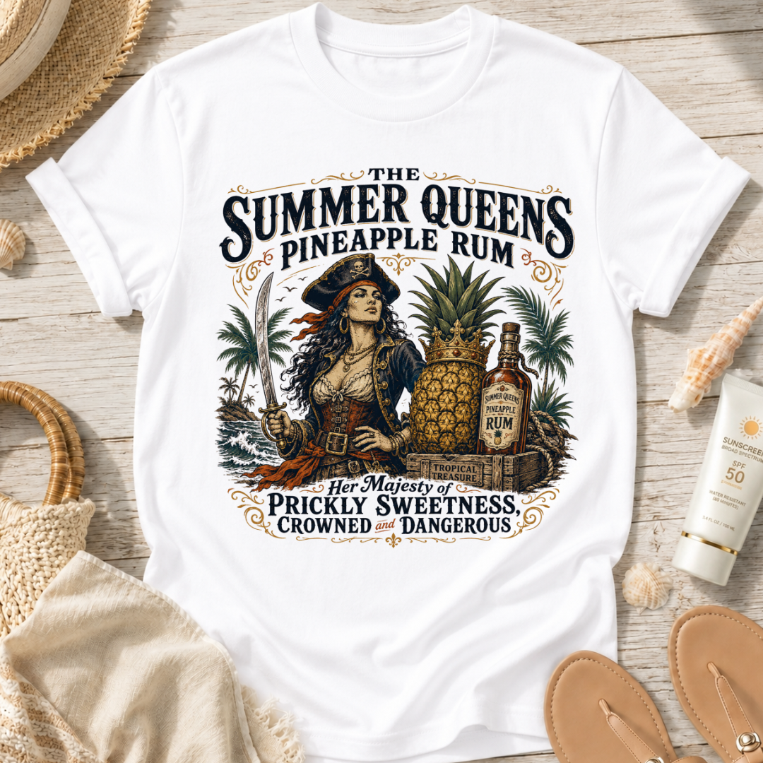 The Summer Queens Pineapple Rum T-Shirt